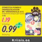 Allahindlus - DOMESTOS POWER 5 
ORANGE BLOSSOM 
WC-VÄRSKENDAJA 55 G