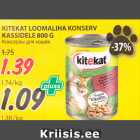 Allahindlus - KITEKAT LOOMALIHA KONSERV 
KASSIDELE 800 G 