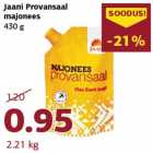 Allahindlus - Jaani Provansaal
majonees
430 g