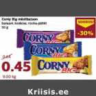 Allahindlus - Corny Big müslibatoon
banaani, kookose, rosina-pähkli
50 g