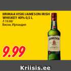 Allahindlus - IIRIMAA VISKI JAMESON IRISH
WHISKEY