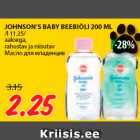 JOHNSON’S BABY BEEBIÕLI 200 ML