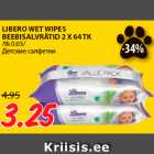 Allahindlus - LIBERO WET WIPES
BEEBISALVRÄTID 