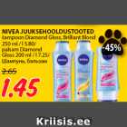 NIVEA JUUKSEHOOLDUSTOOTED