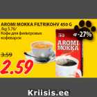 Allahindlus - AROMI MOKKA FILTRIKOHV 450 G