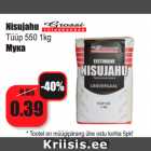 Allahindlus - Nisujahu
Tüüp 550 1kg