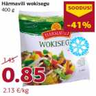 Allahindlus - Härmavili wokisegu
400 g