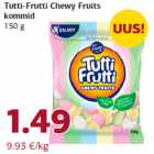 Tutti-Frutti Chewy Fruits
kommid
150 g