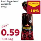 Eesti Pagar Must
vormileib
600 g