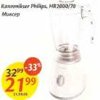 Allahindlus - Kannmikser Philips,HR20000/70