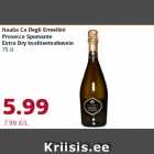 Allahindlus - Itaalia Ca Degli Ermellini
Prosecco Spumante
Extra Dry kvaliteetvahuvein
75 cl