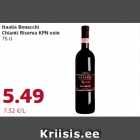 Allahindlus - Itaalia Bonacchi
Chianti Riserva KPN vein
75 cl