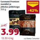 Allahindlus - Germund Premium mandlid ja jõhvika-pähklisegu 300 g