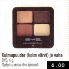 Kulmupuuder (kolm värv) ja vaha 