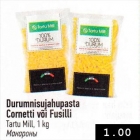 Durumnisujahupasta Cornetti või Fusilli