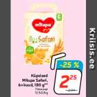 Allahindlus - Küpsised
Milupa Safari,
6+kuud, 180 g**