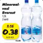 Allahindlus - Mineraalvesi Everest 1,5l