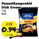 Allahindlus - Pumatikompvekid Irish Cream 175 g