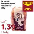 Tate&Lyle
demerara suhkur
rafineerimata
