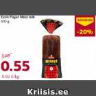 Allahindlus - Eesti Pagar Must leib
600 g