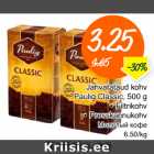 Allahindlus - jahvatatud kohv Paulig Classic, 500 g