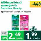 Allahindlus - Wilkinson Extra 3
raseerija 4 tk