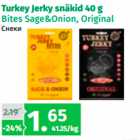 Allahindlus - Turkey Jerky snäkid 40 g