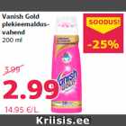 Vanish Gold
plekieemaldusvahend
200 ml