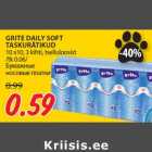 GRITE DAILY SOFT
TASKURÄTIKUD