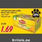 LIPTON YELLOW LABEL
MUST TEE 50X2 G