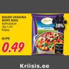 Allahindlus - BAUER UKRAINA
BORŠ 400G