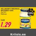 HELLMANN’S ORIGINAAL
MAJONEES 420G