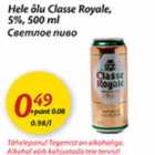 Allahindlus - Hele õlu Classe Royale