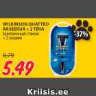 Allahindlus - WILKINSON QUATTRO
RASEERIJA + 2 TERA