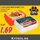 Allahindlus - CLICK-BOX MIDI KARP 1,0 L