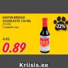 HAIYIN BRIDGE
SOJAKASTE 150 ML