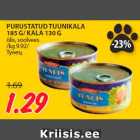 Allahindlus - PURUSTATUD TUUNIKALA
185 G/ KALA 130 G