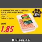 RANNAMÕISA HAKKLIHASEGU
BROILERIKINTSULIHAST
450 G