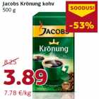 Jacobs Krönung kohv
500 g