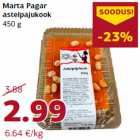 Allahindlus - Marta Pagar
astelpajukook
450 g