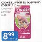 COOKIE KUIVTOIT TÄISKASVANUD KOERTELE 10 KG