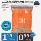 BALSNACK KAMAPALLID 150 G