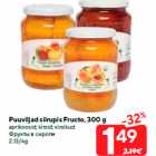 Puuviljad siirupis Fructo, 300 g

