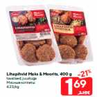 Lihapihvid Maks & Moorits, 400 g

