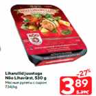 Liharullid juustuga
Nõo Lihavürst, 530 g
