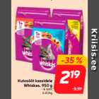 Kuivsööt kassidele
Whiskas, 950 g