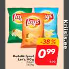 Kartulikrõpsud
Lay's, 140 g
