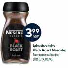 Allahindlus - Lahustuv kohv
Black Roast, Nescafe
