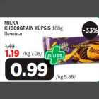 Allahindlus - MILKA CHOCOGRAIN KÜPSIS 168g