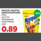 Allahindlus - NESQUIK LAHUSTUV KAKAOJOOGIPULBER 200g